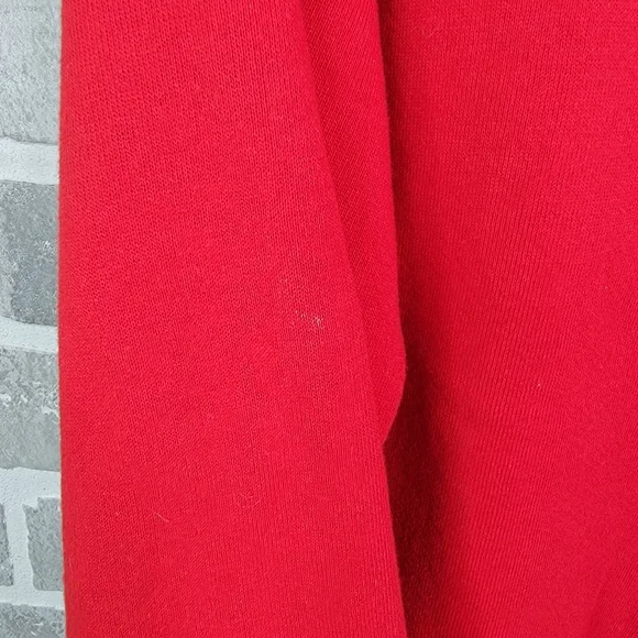 Jerzees Vintage 80's Made in USA Christmas Lights Light Up Ugly Sweatshirt S - Picture 11 of 16